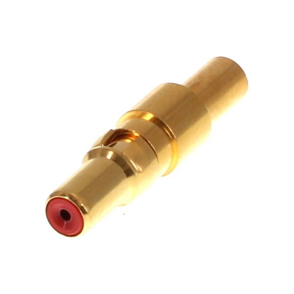 Molex Fct Coaxial Contact, Male, Straight, Crimp, 75 Ohms, 1.30Microm Gold Plating 1727040128 - main